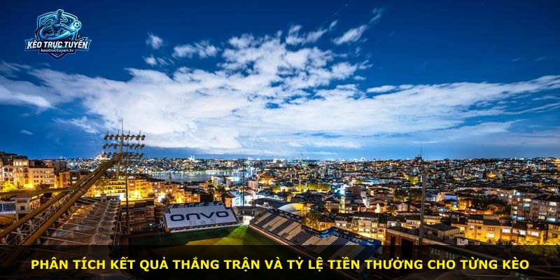 Phân tích kết quả thắng trận và tỷ lệ tiền thưởng cho từng kèo
