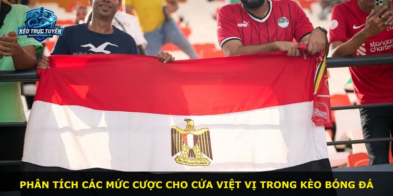 Phân tích các mức cược cho cửa việt vị trong kèo bóng đá