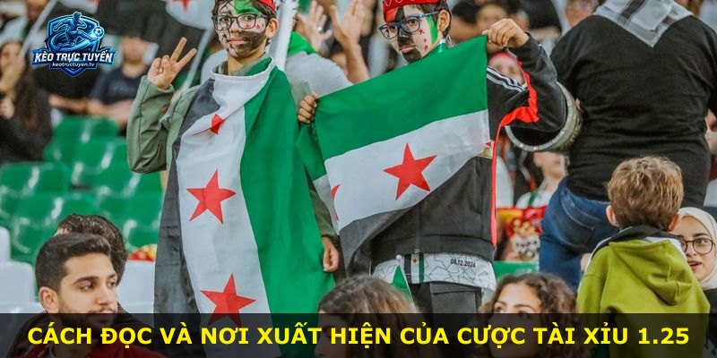 Cách đọc và nơi xuất hiện của cược Tài Xỉu 1.25
